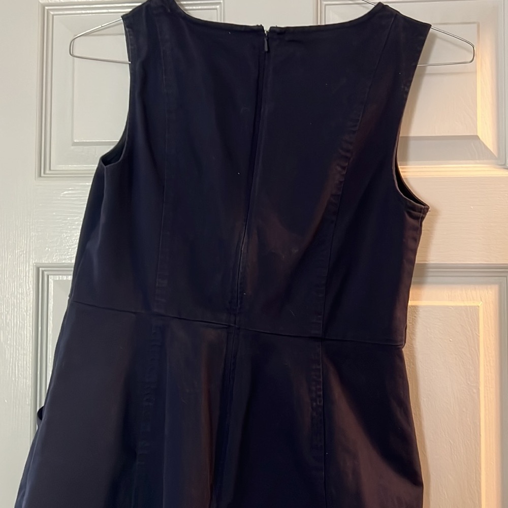 Boden. Navy shift dress, with pockets. Size US 8P. - Picture 3 of 4